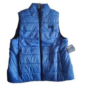 NEW Under Armour Men's  Storm Legend Down Vest Puffer‎ Loose Blue Large